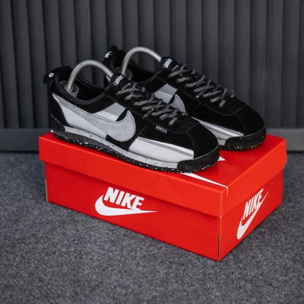 Кроссовки мужские Nike Cortez x Union L.A Black Grey