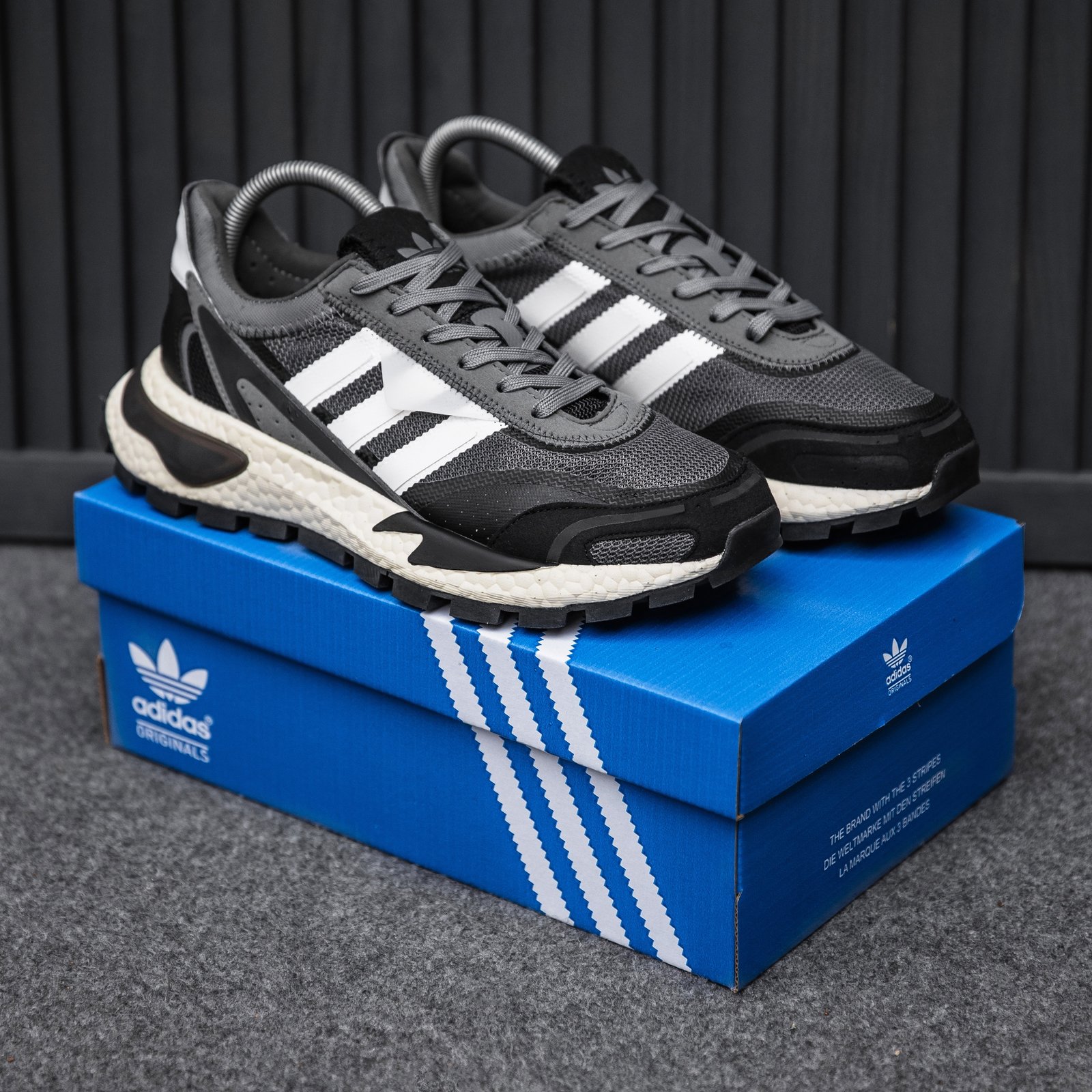 Adidas boost the brand with the 3 stripes hotsell