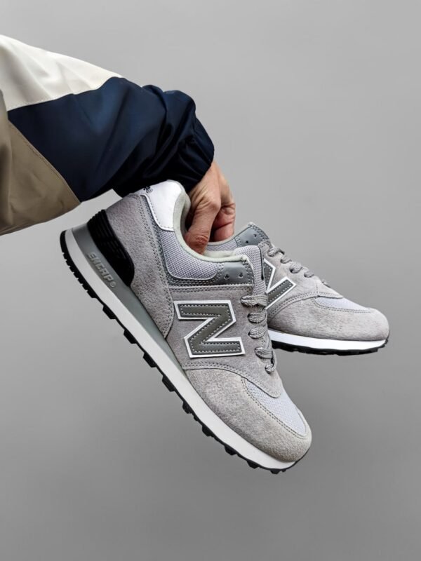 Кроссовки Мужские New Balance 574 Gray Reflective