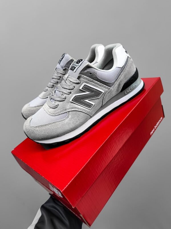 Кроссовки Мужские New Balance 574 Gray Reflective