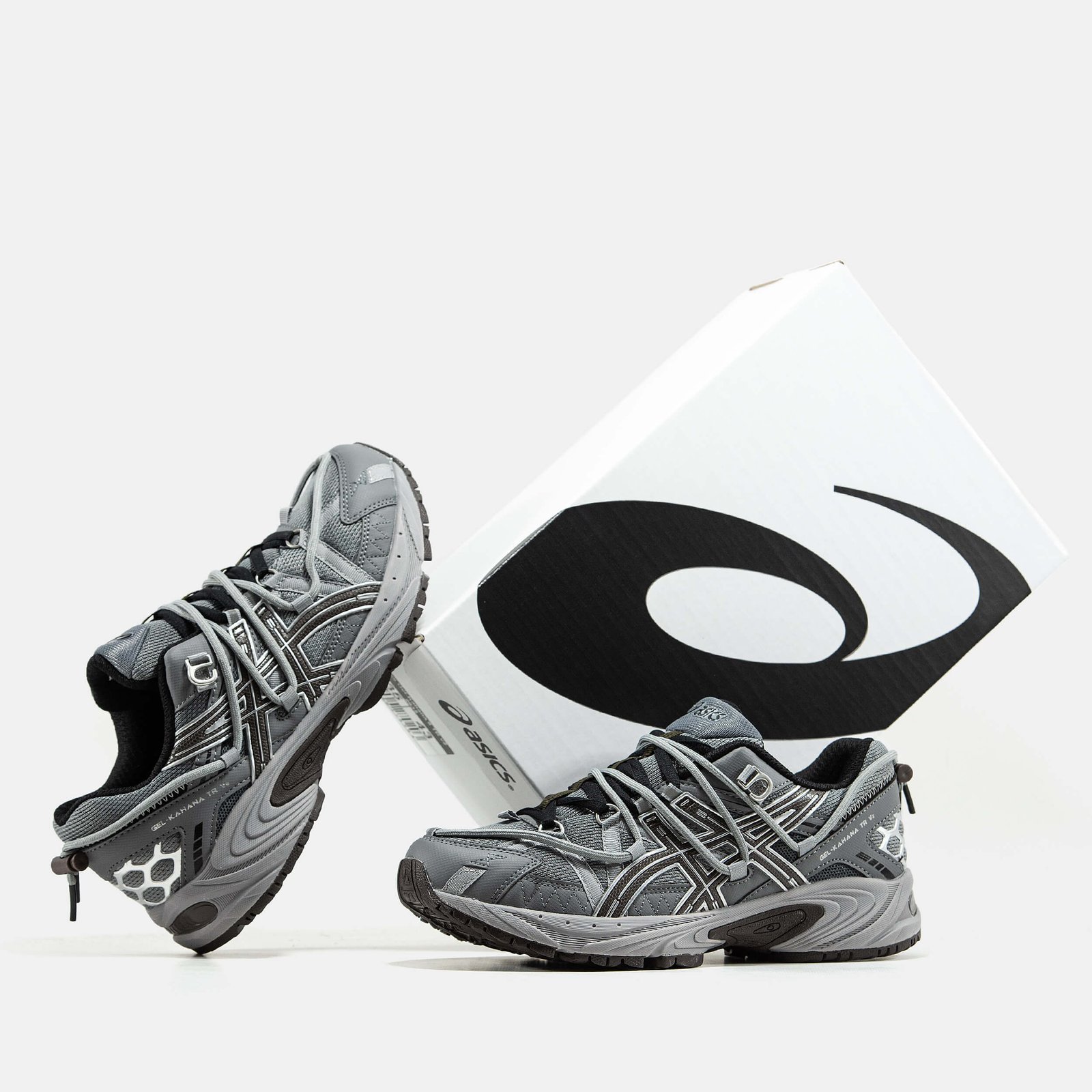 Кроссовки мужские Asics Gel-Kahana TR V2 Grey Кроссовки мужские Asics Gel-Kahana TR V2 Grey