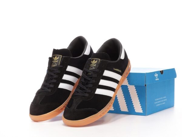 Кроссовки Мужские Adidas Hamburg Black