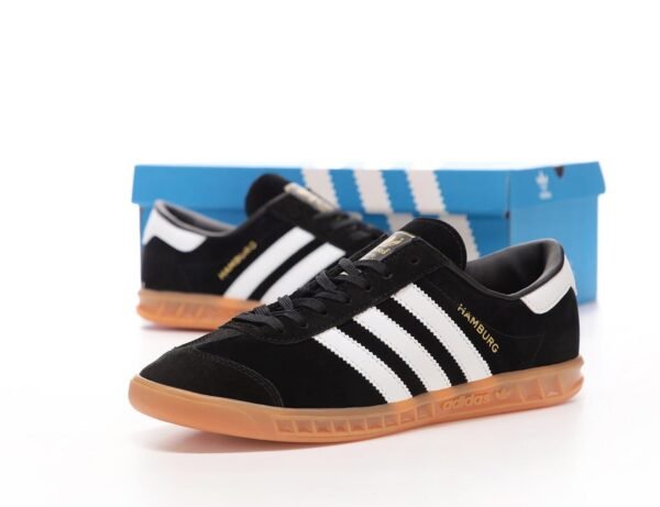 Кроссовки Мужские Adidas Hamburg Black