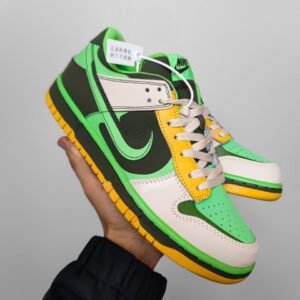 Кроссовки Nike SB Dunk Low Green Yellow