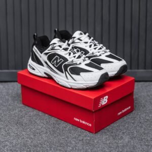 Кроссовки мужские New Balance 530 Black White Осень-Зима