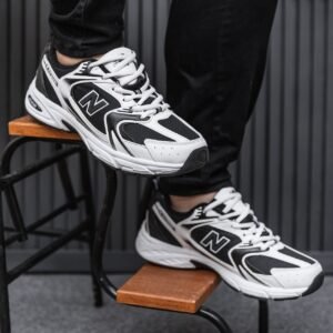 Кроссовки мужские New Balance 530 Black White Осень-Зима