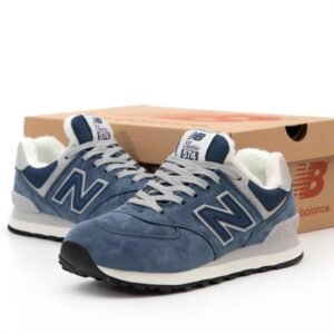 Кроссовки Мужские New Balance 574 Blue Winter