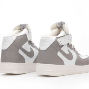 Кроссовки Мужские Nike Air Force Hight Winter White Grey