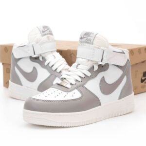 Кроссовки Мужские Nike Air Force Hight Winter White Grey