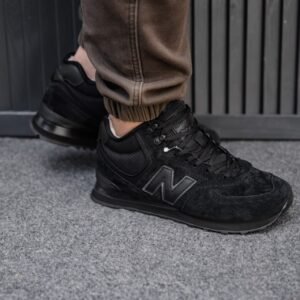 Кроссовки мужские New Balance 574 Winter Black