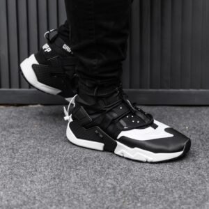 Кроссовки мужские Nike Huarache Gripp zip Black White