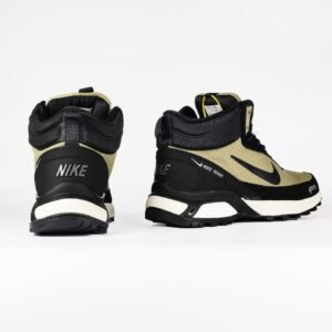 Кроссовки Мужские Nike Rivah Gore-Tex Fur Black-Baige