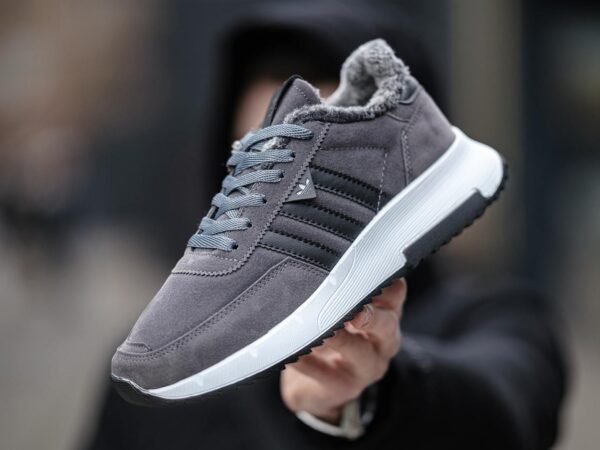 Кроссовки мужские Adidas Retropy F2 Grey Хутро