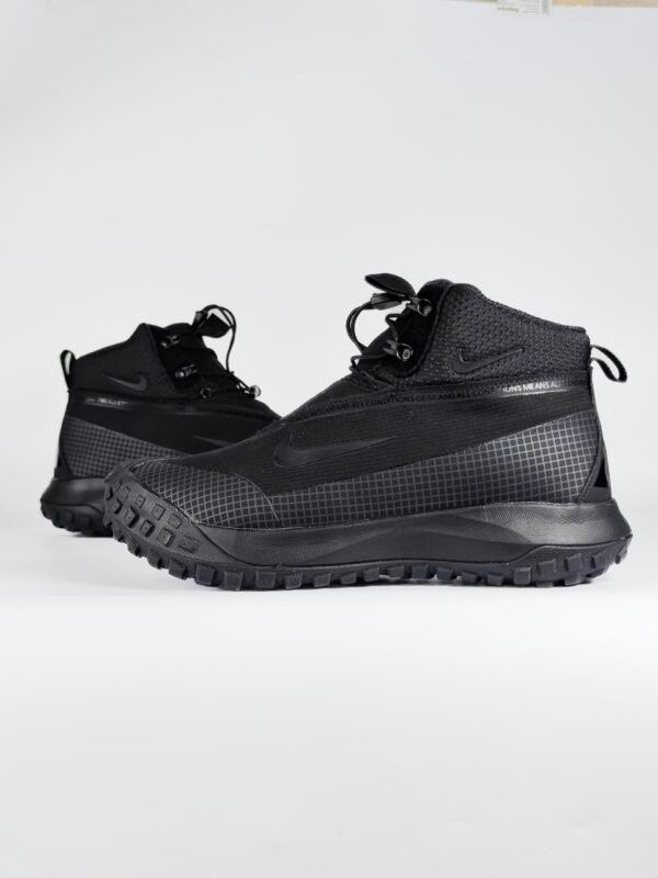 Кроссовки Мужские Nike ACG Mountain Fly Gore-Tex Fur Black Мех