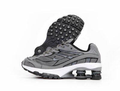 Кроссовки Мужские Nike Х Supreme Shox Ride 2 Grey