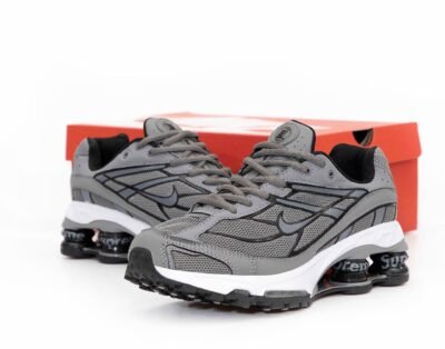 Кроссовки Мужские Nike Х Supreme Shox Ride 2 Grey