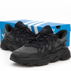 Кроссовки мужские Adidas Ozweego Black Grey