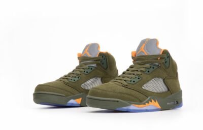 Кроссовки Мужские Nike Air Jordan 5 Green