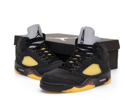 Кроссовки Мужские Nike Air Jordan 5 Black