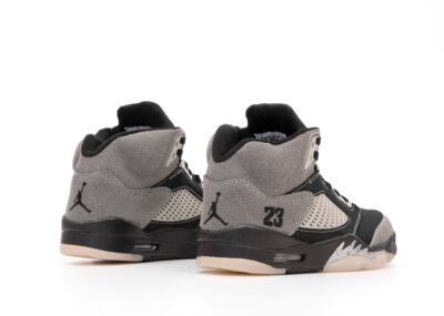 Кроссовки Мужские Nike Air Jordan 5 Black Grey