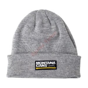 Montana Beanie Logo Line Grey Heather