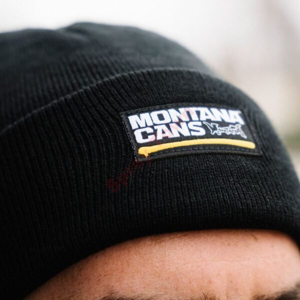 Montana Beanie Logo Line Black
