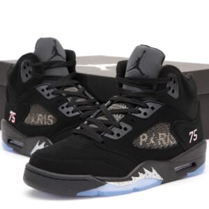 Кроссовки Мужские Nike Air Jordan 5 Paris Black