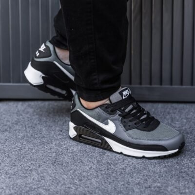Кроссовки Мужские Nike Air Max 90 Black Grey