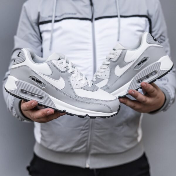 Кроссовки Мужские Nike Air Max 90 White Grey Gore Tex
