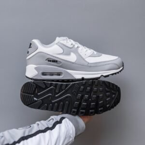 Кроссовки Мужские Nike Air Max 90 White Grey Gore Tex