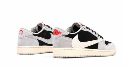 Кроссовки Мужские Nike Air Jordan Cut The Check x Travis Scott Grey Black