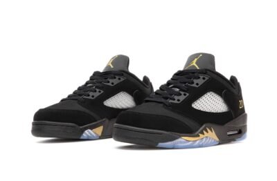 Кроссовки Мужские Nike Air Jordan 4 Low Black