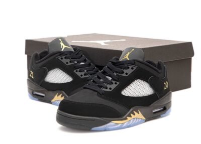 Кроссовки Мужские Nike Air Jordan 4 Low Black