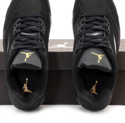 Кроссовки Мужские Nike Air Jordan 4 Low Black