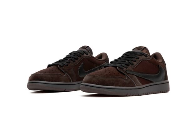 Кроссовки Мужские Nike Air Jordan 1 Low x Travis Scott brown
