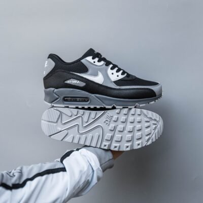 Кроссовки Мужские Nike Air Max 90 Black Grey