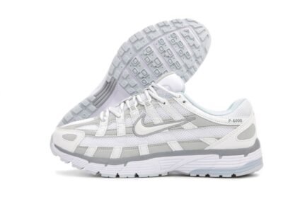 Кроссовки Мужские Nike P-6000 White Grey