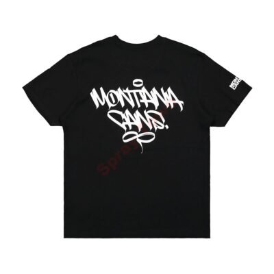 Montana T-Shirt MC Backprint Tag by Sicoer