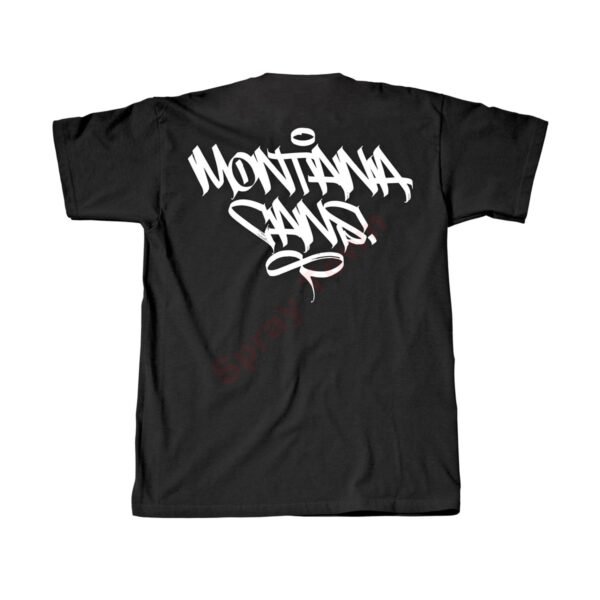 Montana T-Shirt MC Backprint Tag by Sicoer