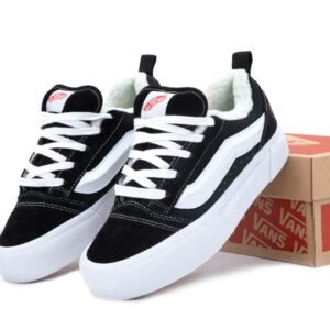 Кеды Мужские Vans KNU Winter Platform Black White