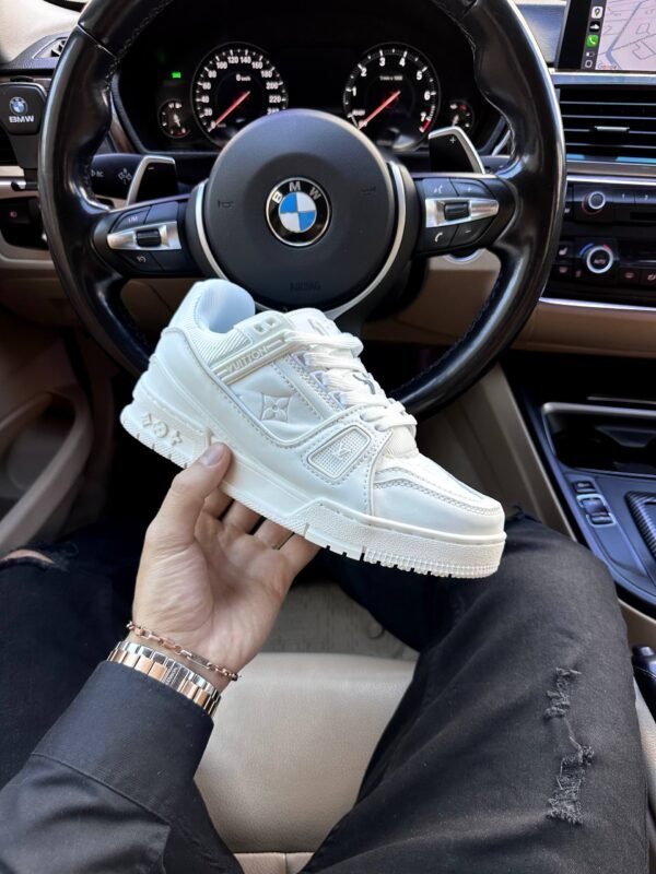 Кроссовки Louis Vuitton Trainer Sneaker White