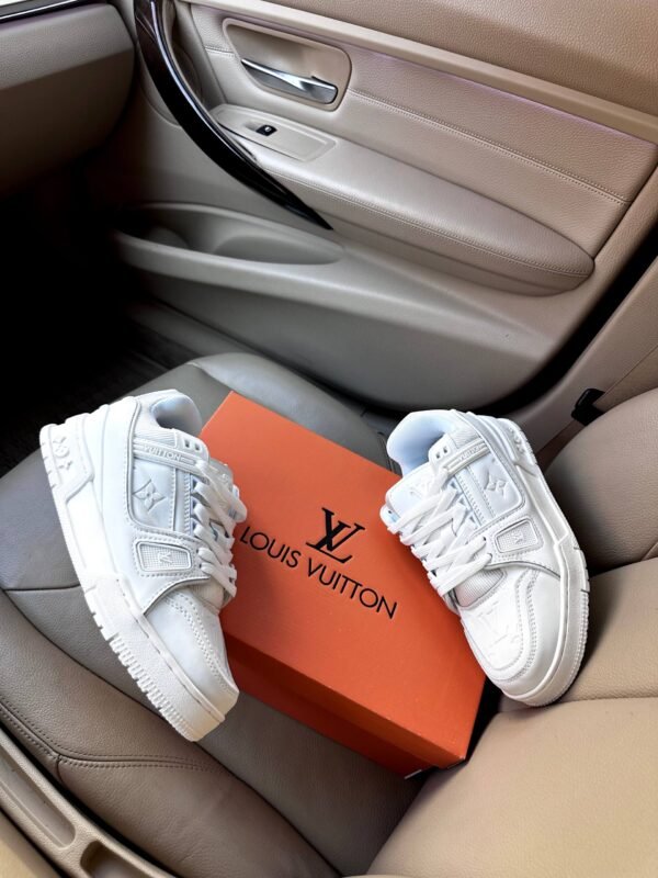 Кроссовки Louis Vuitton Trainer Sneaker White