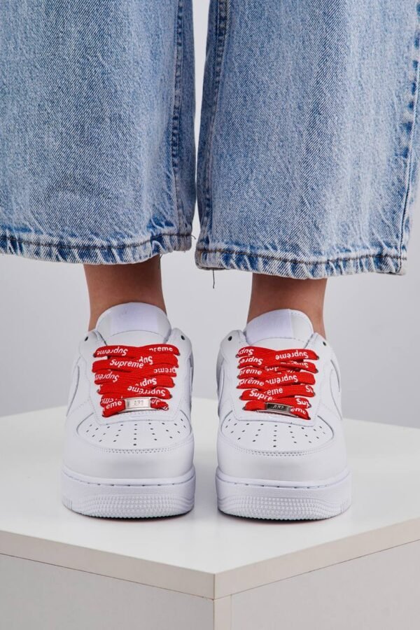 Кроссовки Nike Air Force 1 Low Supreme White