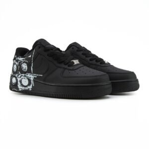 Кроссовки Nike Air Force 1 Low х Comme des Garçons Supreme Black