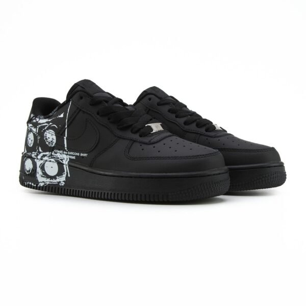 Кроссовки Nike Air Force 1 Low х Comme des Garçons Supreme Black