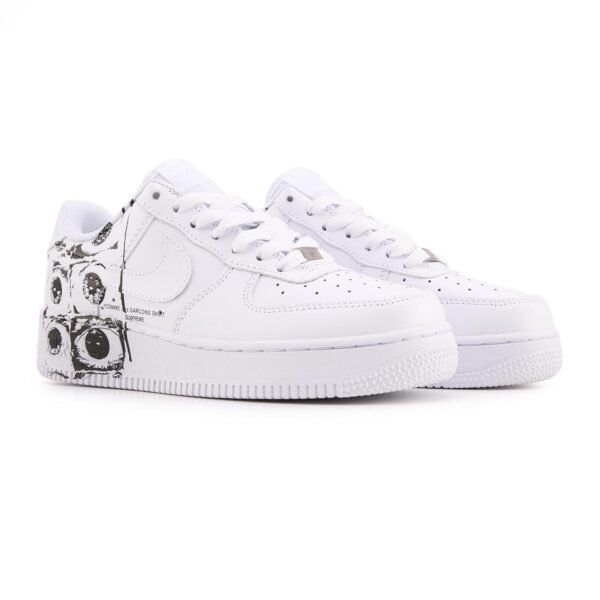 Кроссовки Nike Air Force 1 Low х Comme des Garçons Supreme White