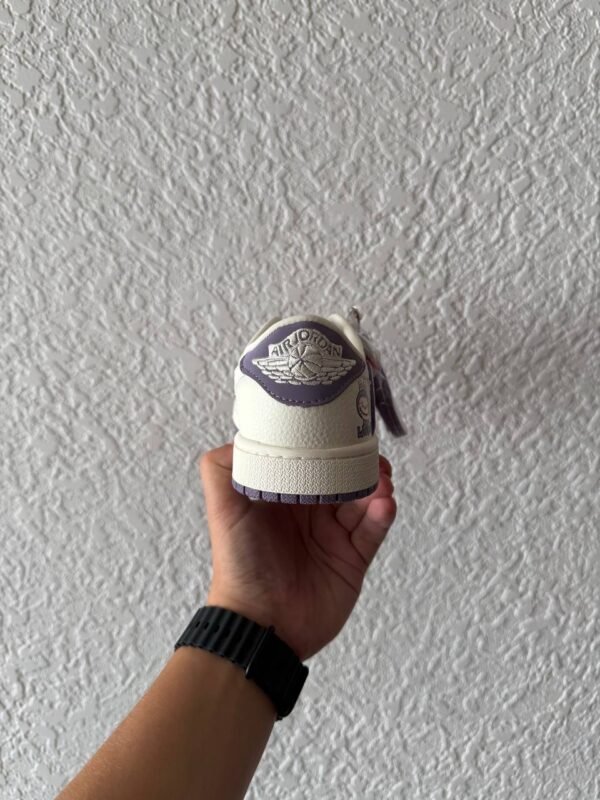 Кроссовки Женские Nike Air Jordan 1 low Travis Scott x Labubu Violet