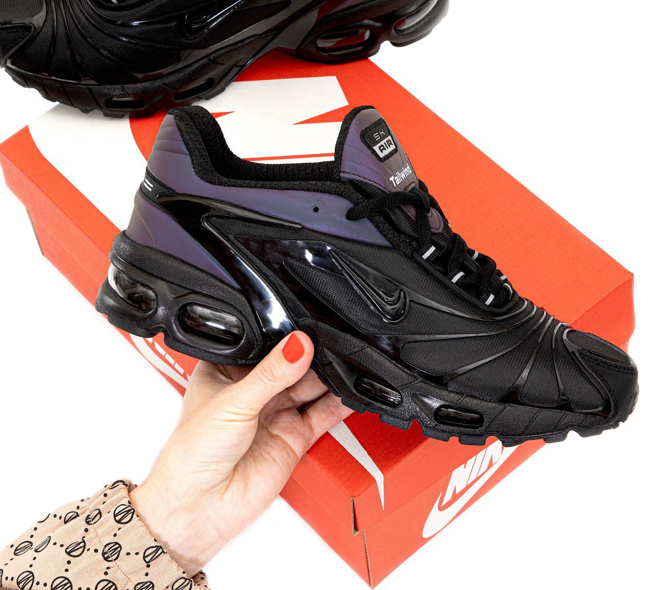 Кроссовки Мужские Nike Air Max Tailwind V x Skepta Black Кроссовки Мужские Nike Air Max Tailwind V x Skepta Black