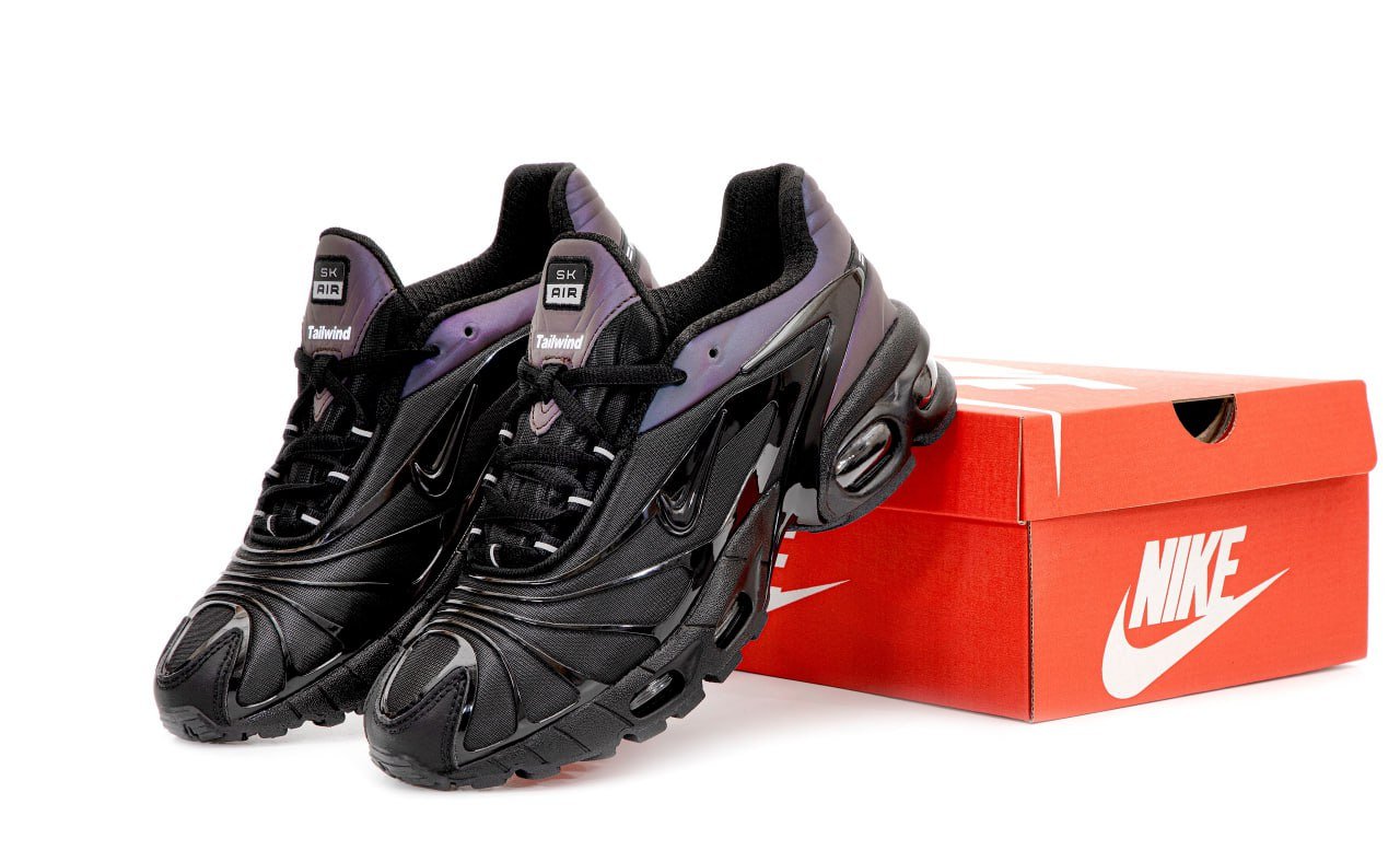 Кроссовки Мужские Nike Air Max Tailwind V x Skepta Black (4) Кроссовки Мужские Nike Air Max Tailwind V x Skepta Black