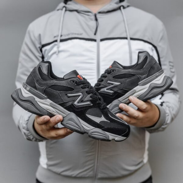 Кроссовки Мужские New Balance 9060 Grey Black Термо